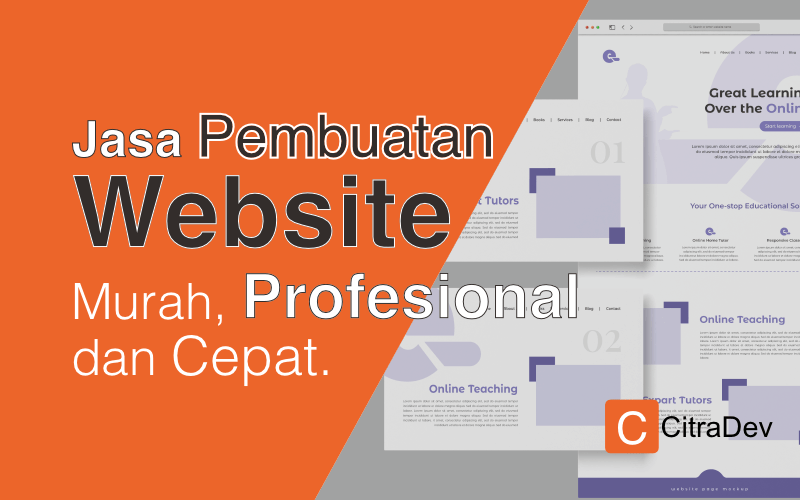 Jasa Pembuatan Website Murah, Profesional dan Cepat